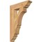 Ekena Millwork Balboa Traditional Smooth Bracket, Western Red Cedar, 3 1/2"W x 16"D x 24"H BKT04X16X24BOA01SWR - alternate 1